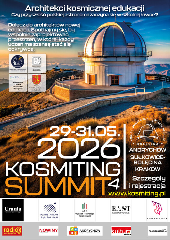 Plakat konferencji KOSMITING 2026